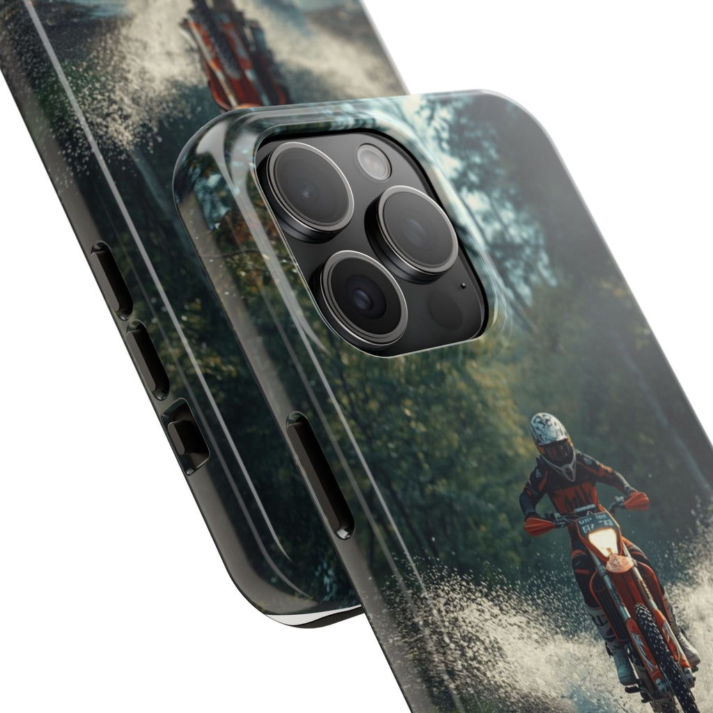 Motorcycle Adventure Tough Phone Case — Rider Splash Protection