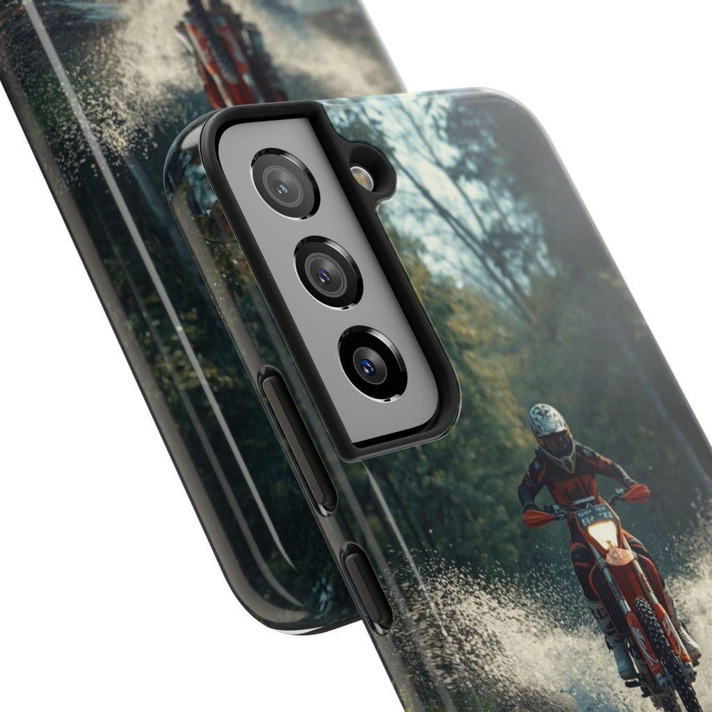 Motorcycle Adventure Tough Phone Case — Rider Splash Protection