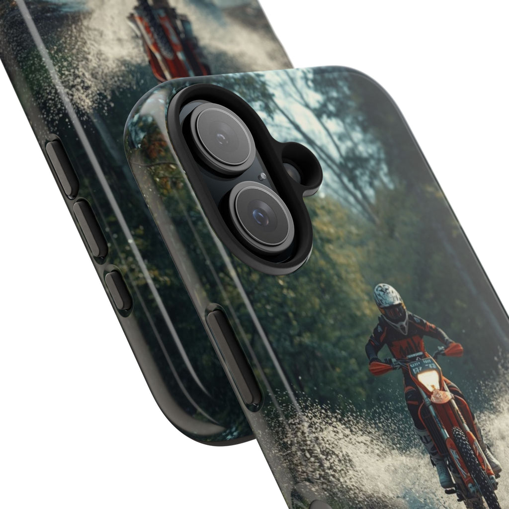 Motorcycle Adventure Tough Phone Case — Rider Splash Protection