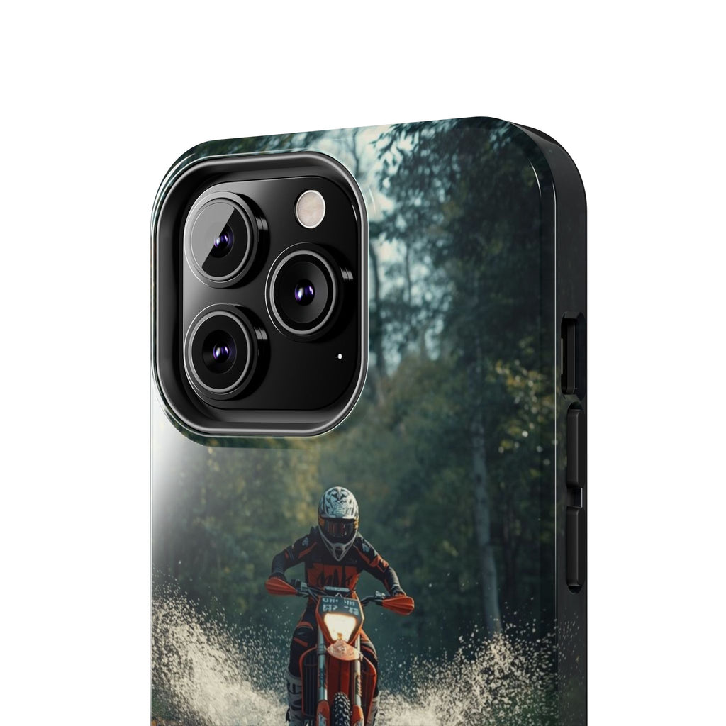Motorcycle Adventure Tough Phone Case — Rider Splash Protection