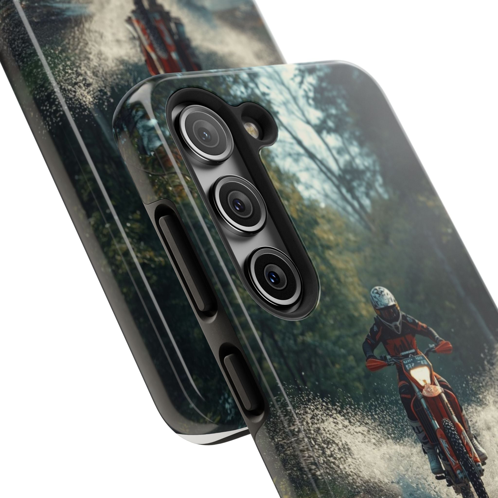 Motorcycle Adventure Tough Phone Case — Rider Splash Protection