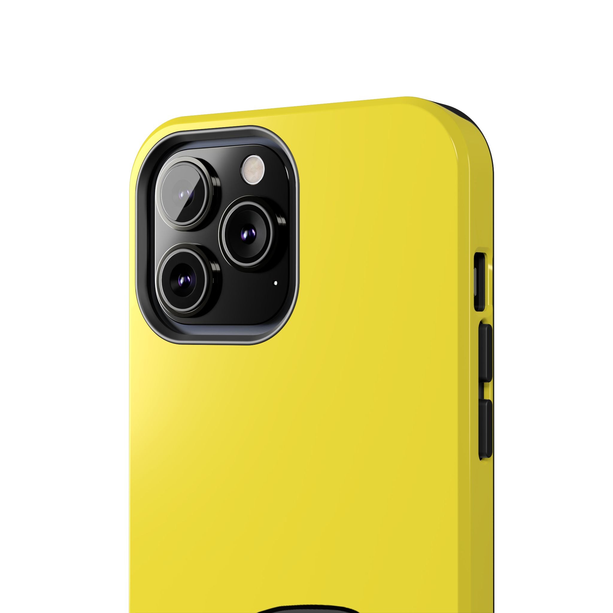 Yellow Classic Car Phone Case — Retro Vintage Auto Protective Cover