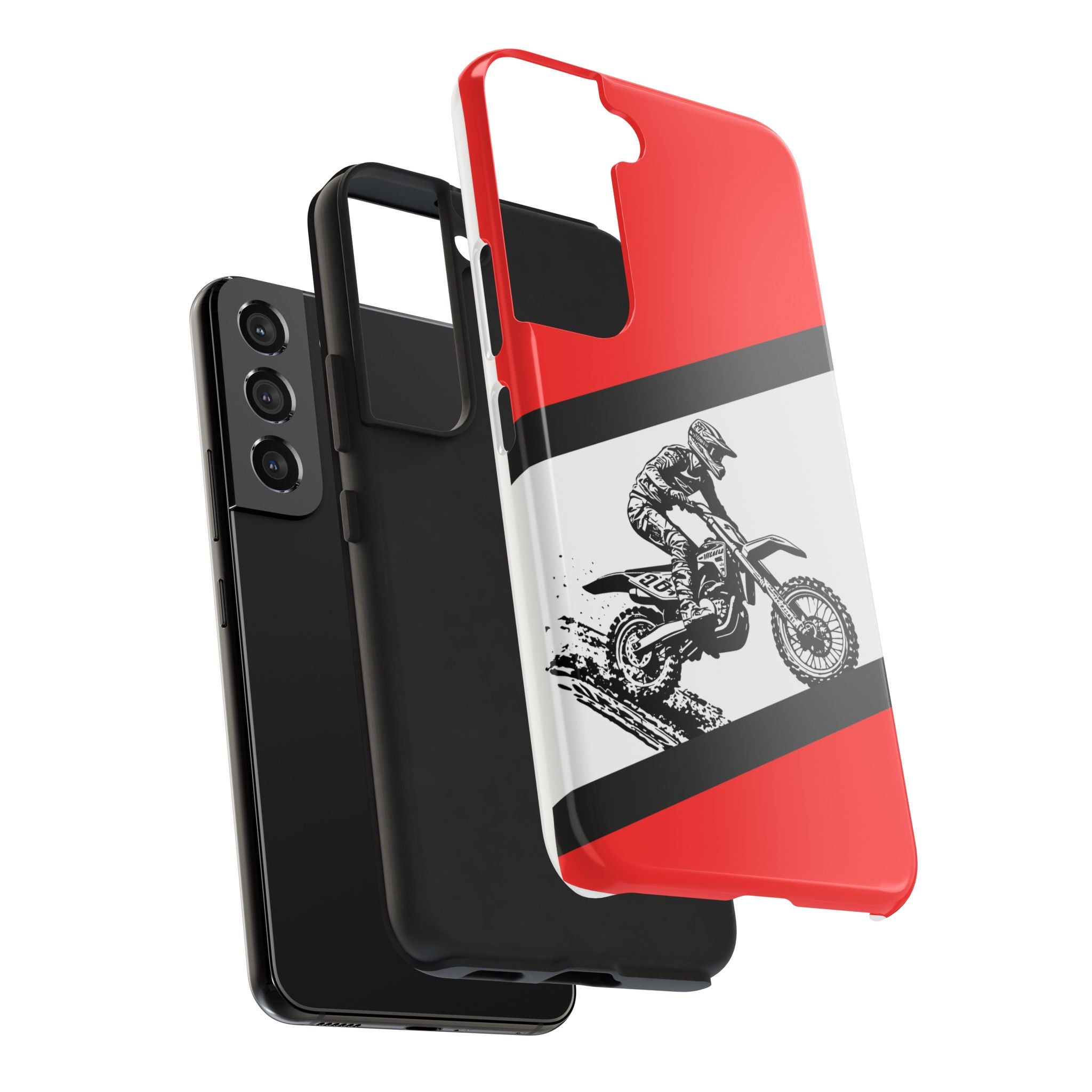 Honda Muddy Dirtbike Tough Phone Case