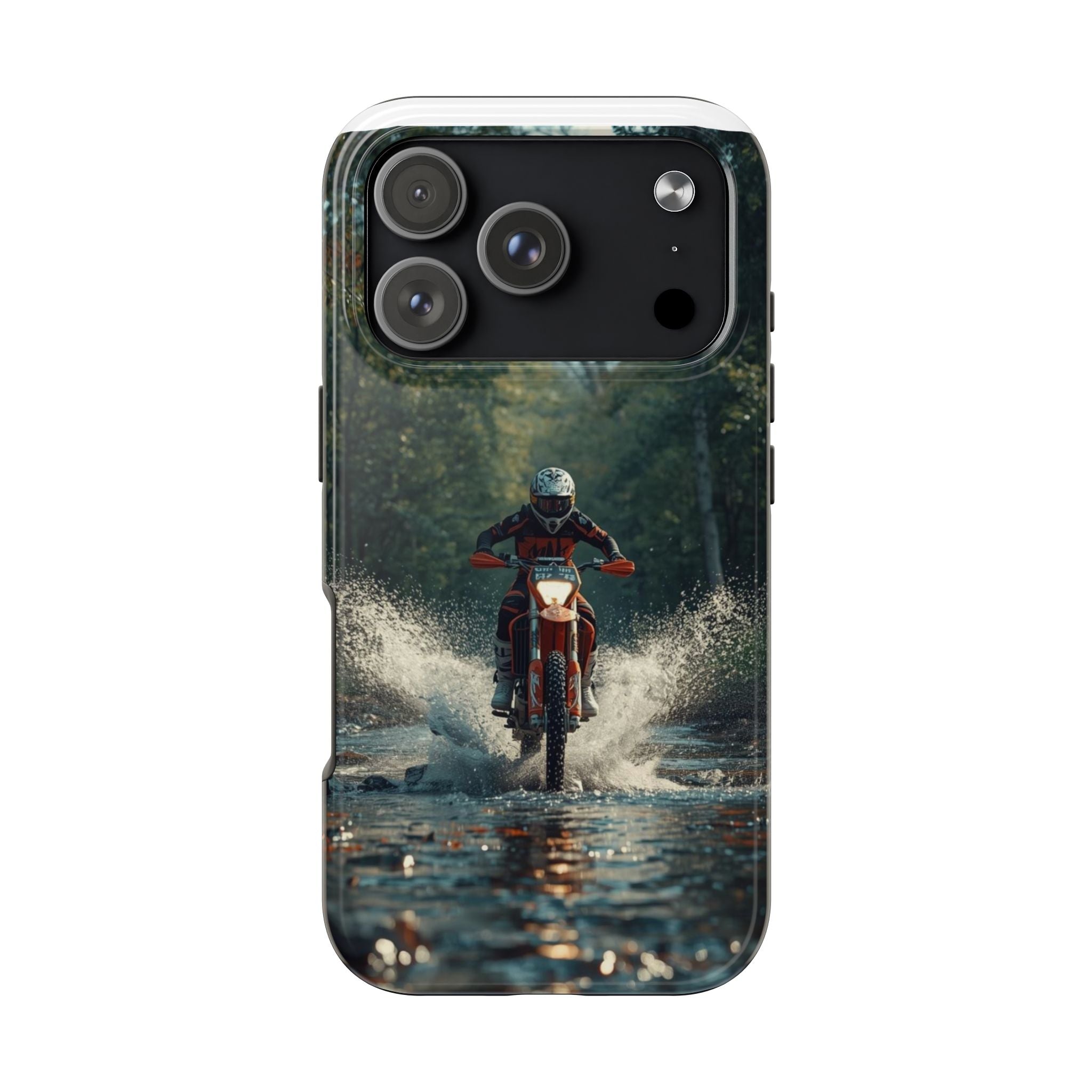 Motorcycle Adventure Tough Phone Case — Rider Splash Protection