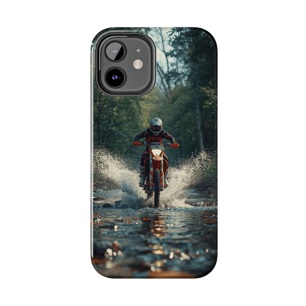 Motorcycle Adventure Tough Phone Case — Rider Splash Protection