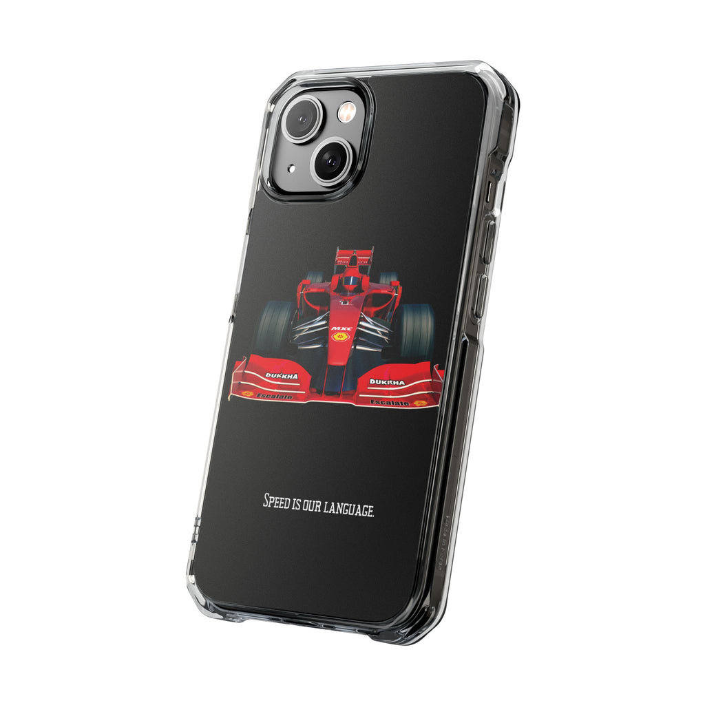Formula 1 Phone Case — Magnetic Clear Impact Case