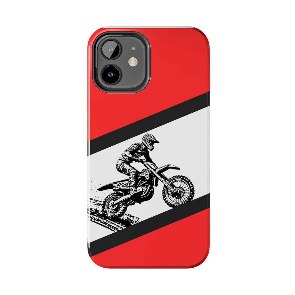 Honda Muddy Dirtbike Tough Phone Case