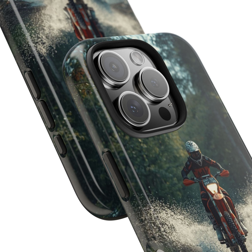 Motorcycle Adventure Tough Phone Case — Rider Splash Protection