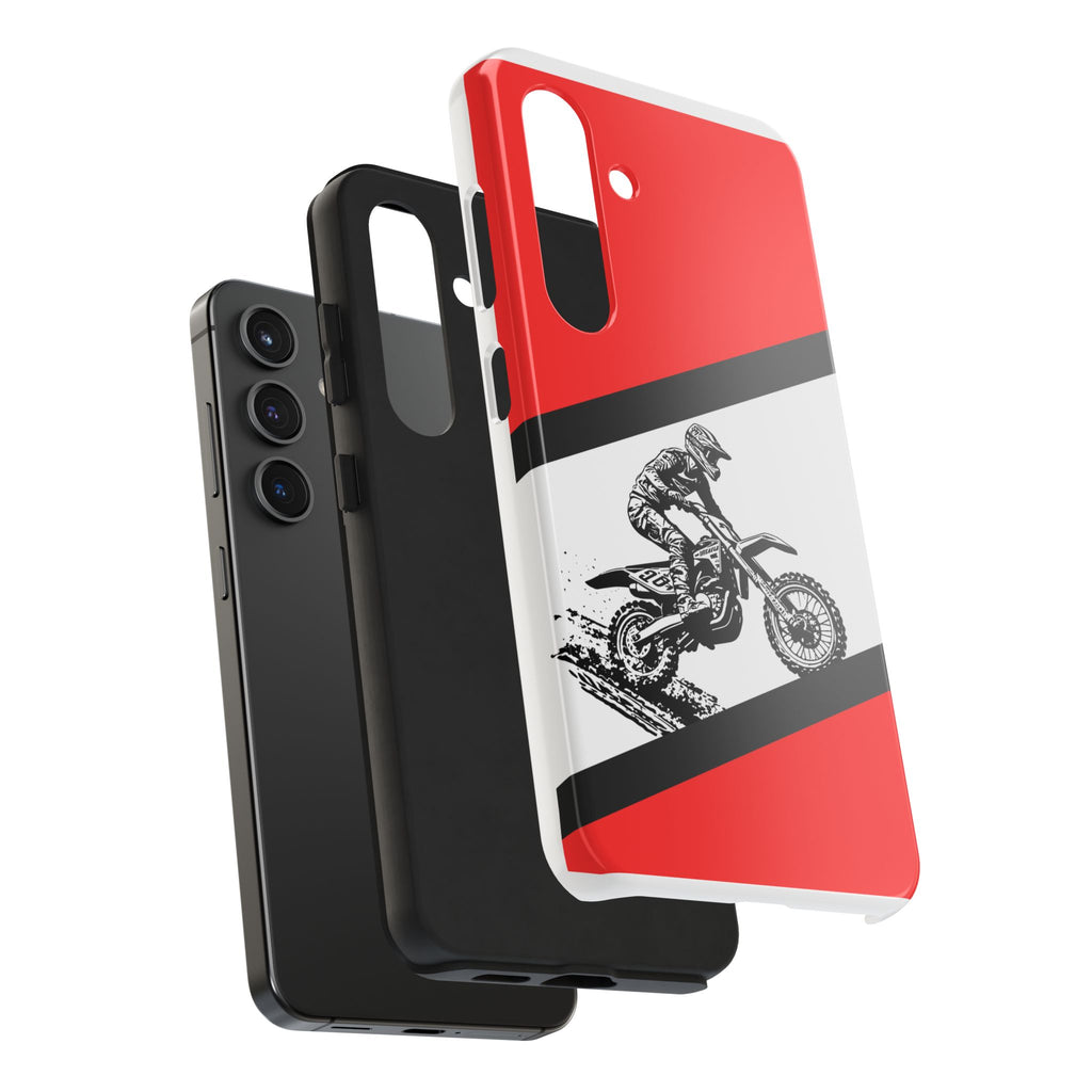 Honda Muddy Dirtbike Tough Phone Case
