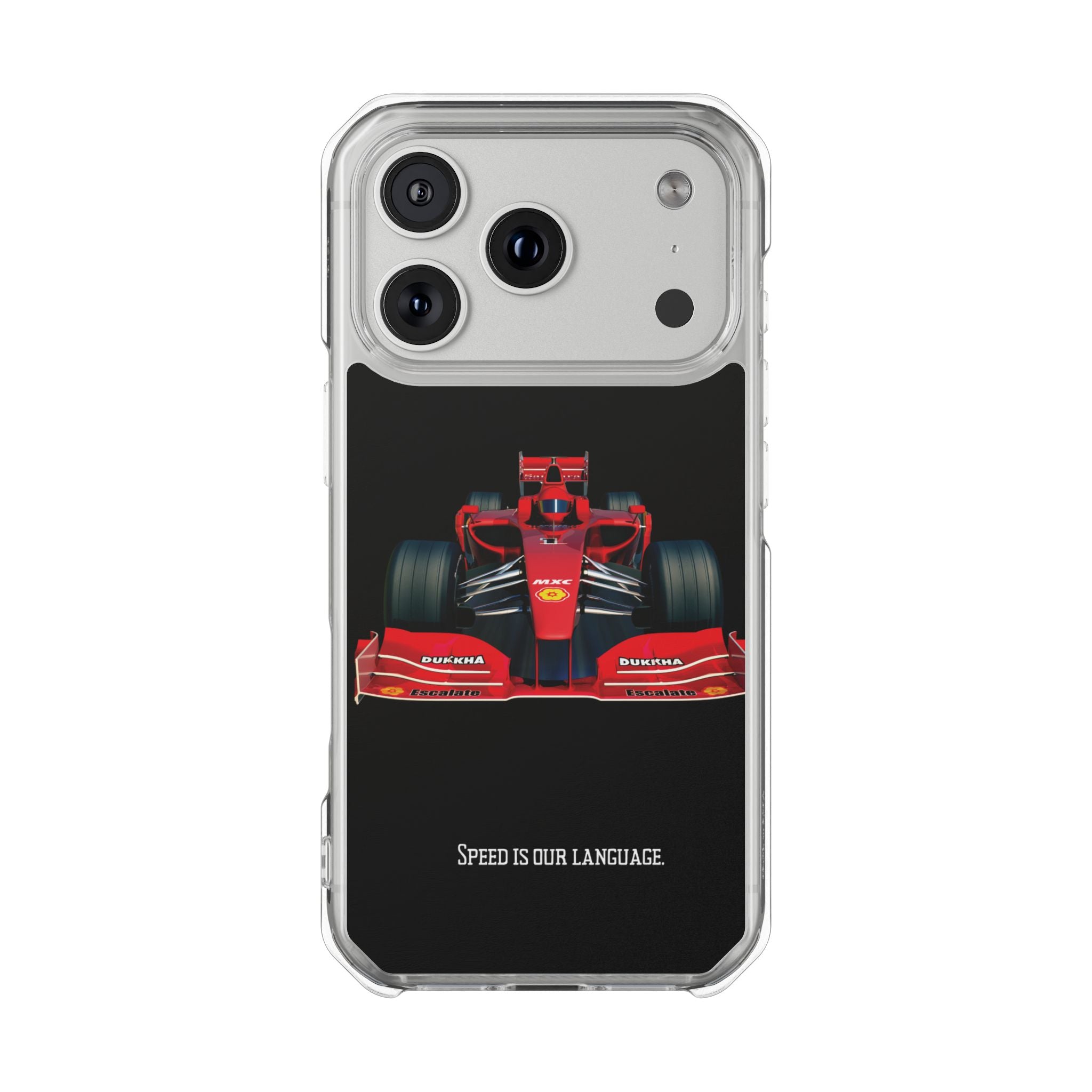 Formula 1 Phone Case — Magnetic Clear Impact Case