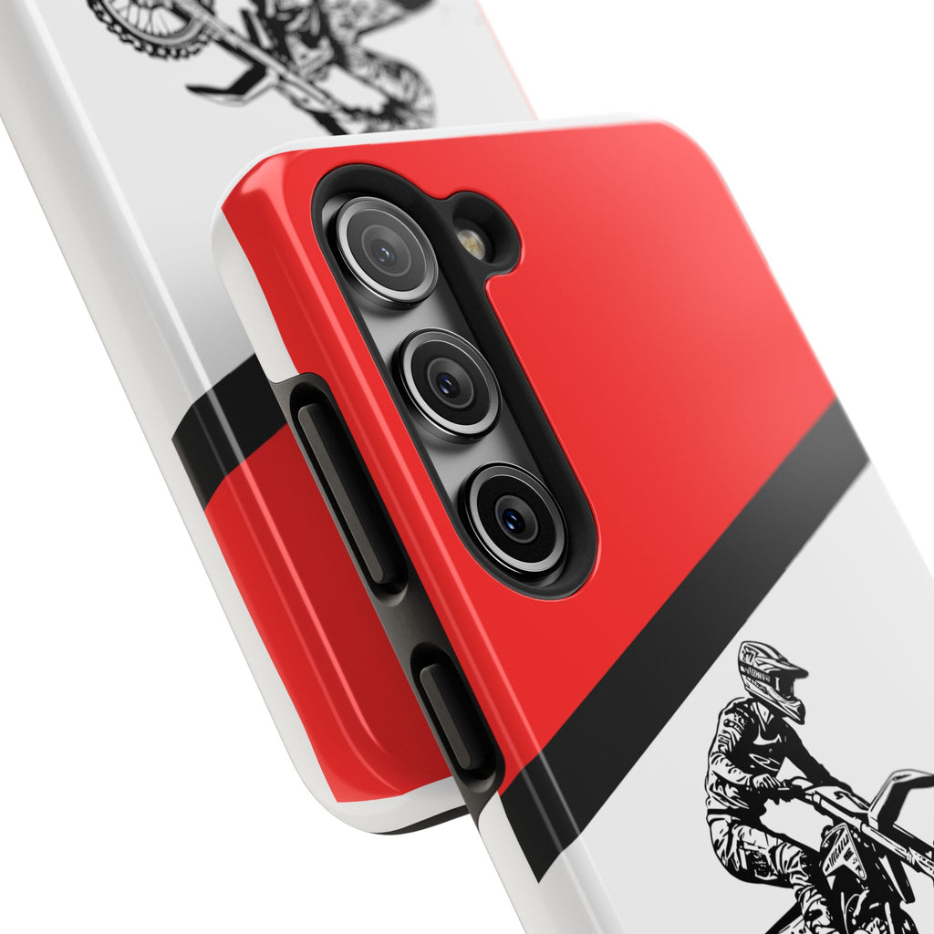 Honda Muddy Dirtbike Tough Phone Case