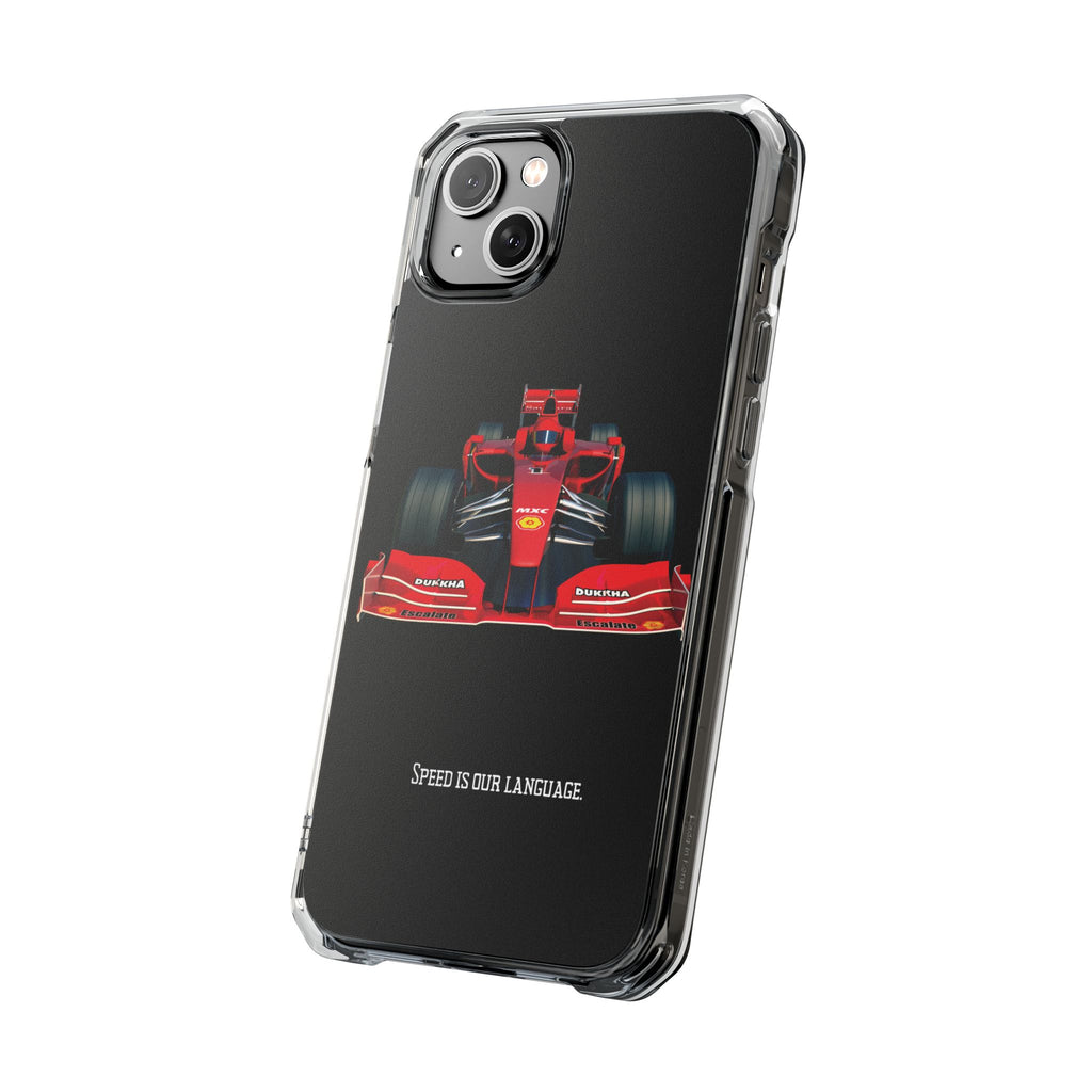 Formula 1 Phone Case — Magnetic Clear Impact Case