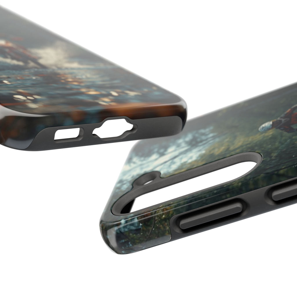 Motorcycle Adventure Tough Phone Case — Rider Splash Protection
