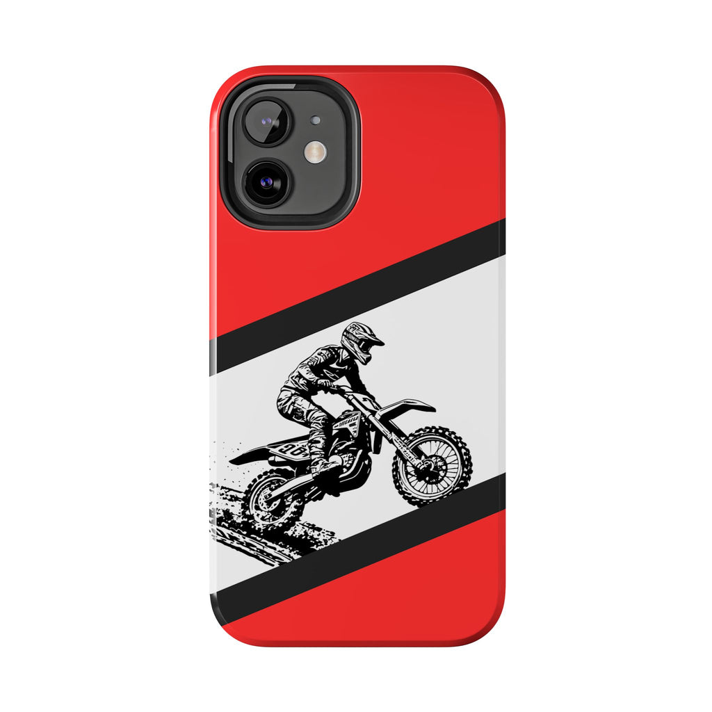 Honda Muddy Dirtbike Tough Phone Case