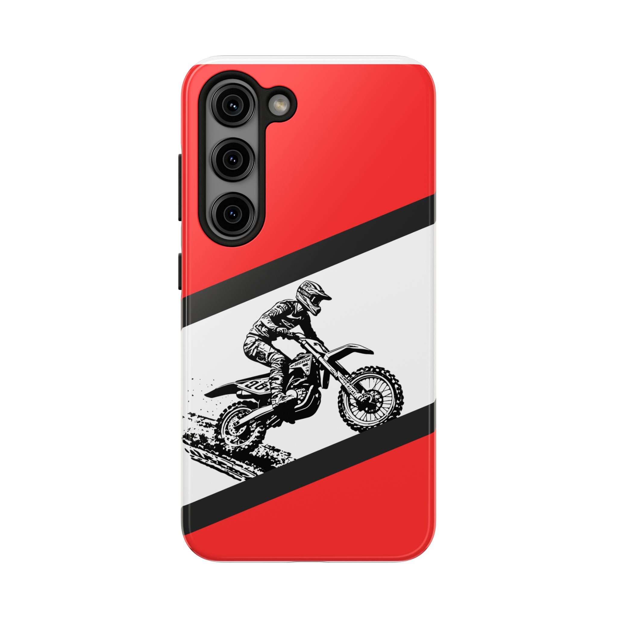 Honda Muddy Dirtbike Tough Phone Case