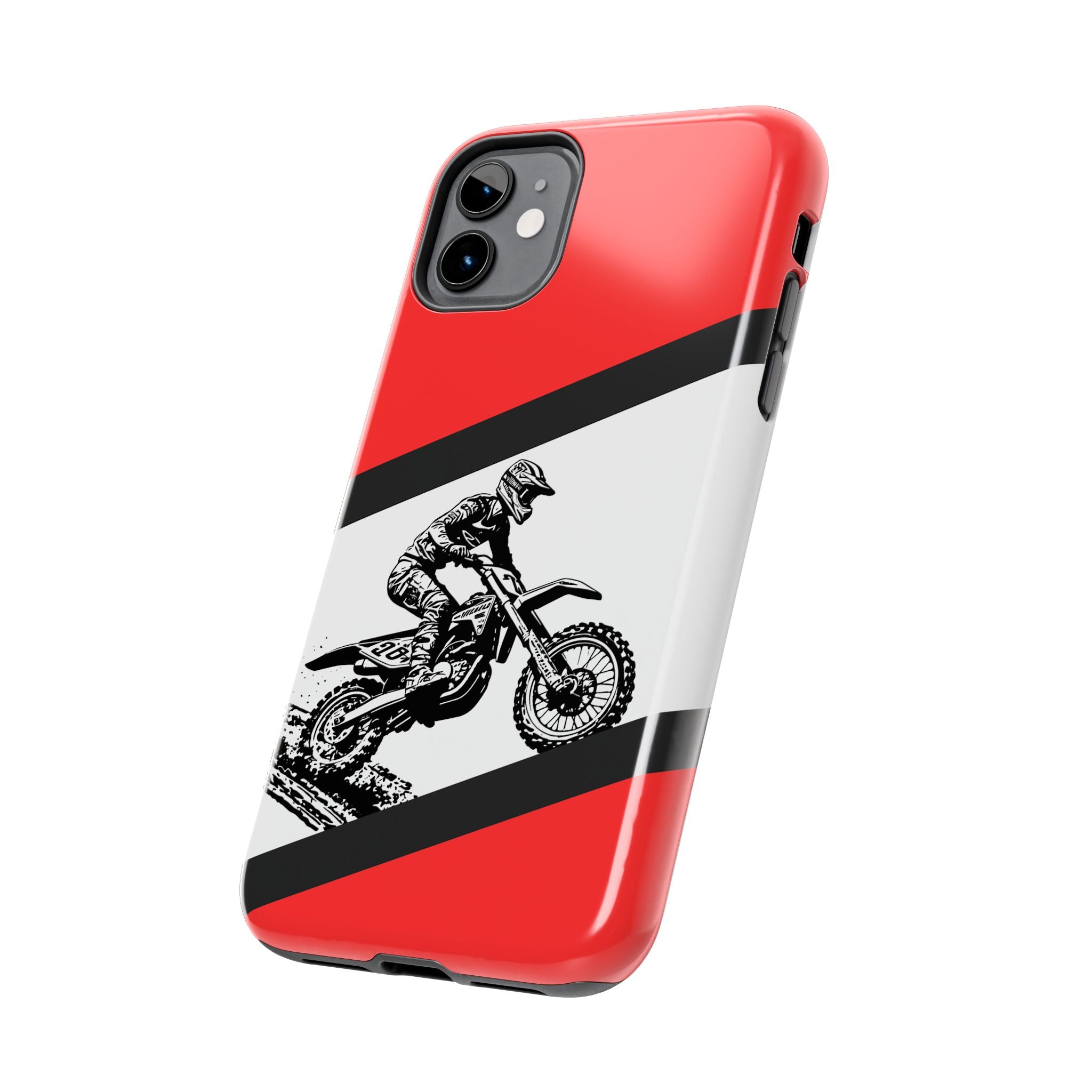 Honda Muddy Dirtbike Tough Phone Case