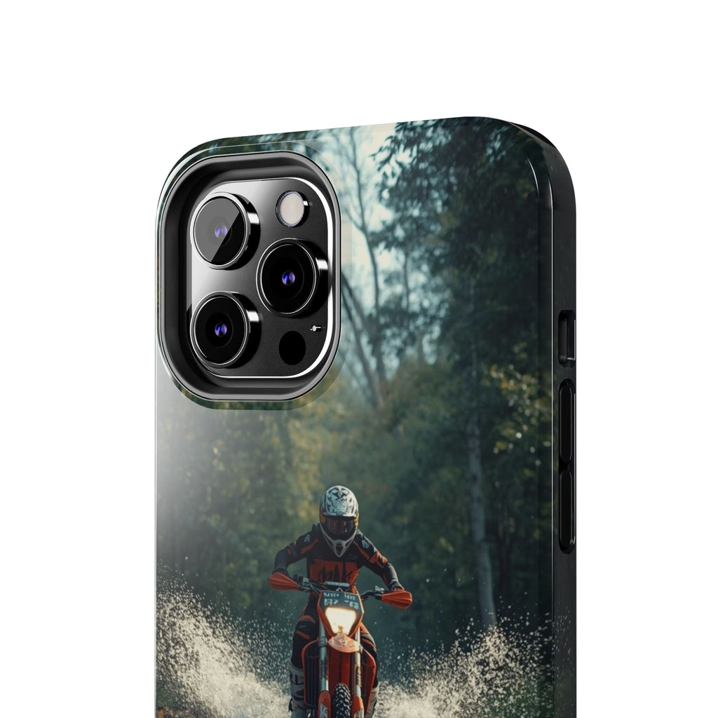 Motorcycle Adventure Tough Phone Case — Rider Splash Protection