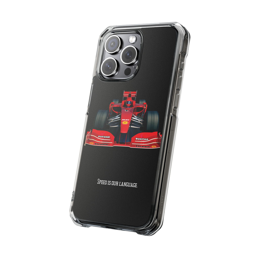 Formula 1 Phone Case — Magnetic Clear Impact Case