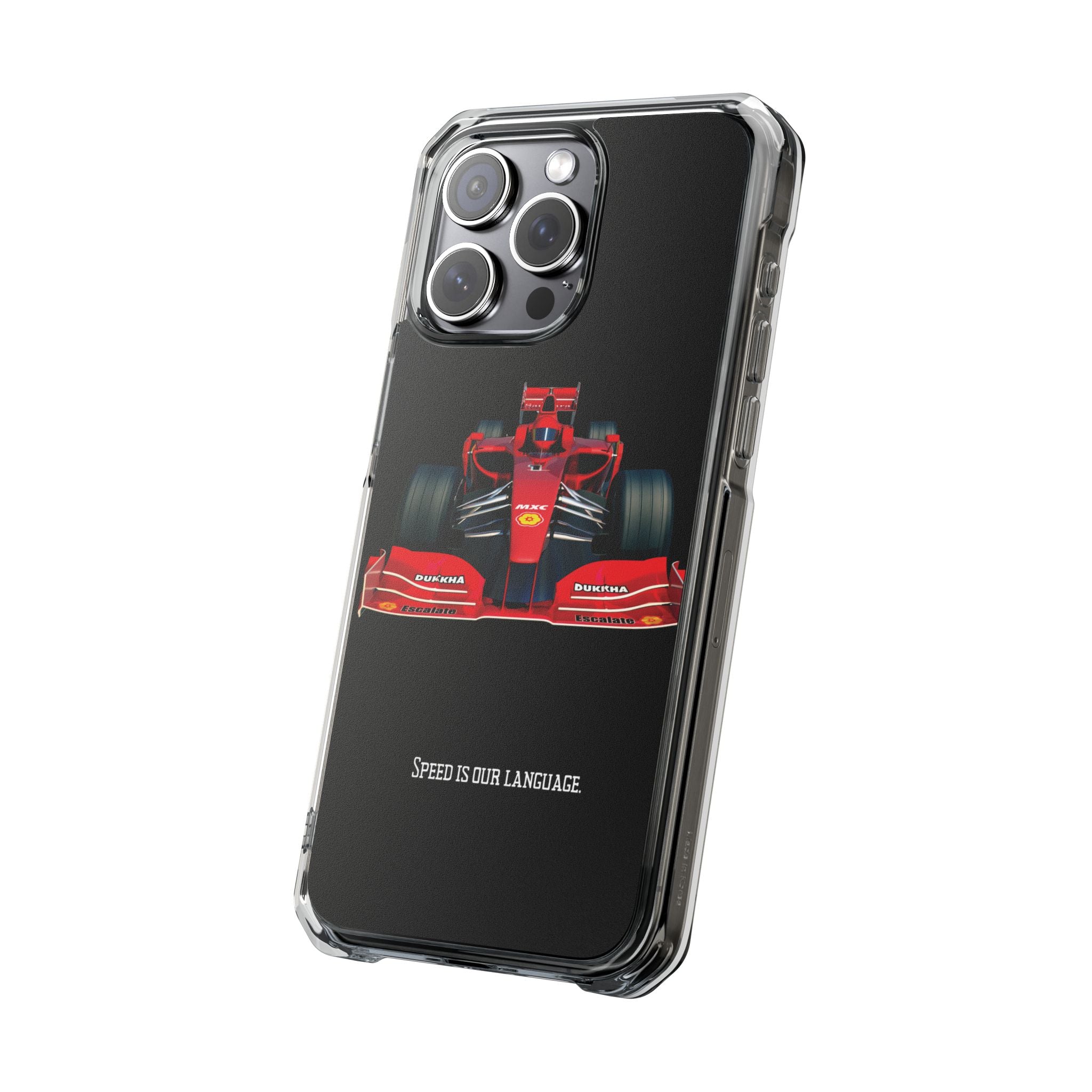 Formula 1 Phone Case — Magnetic Clear Impact Case