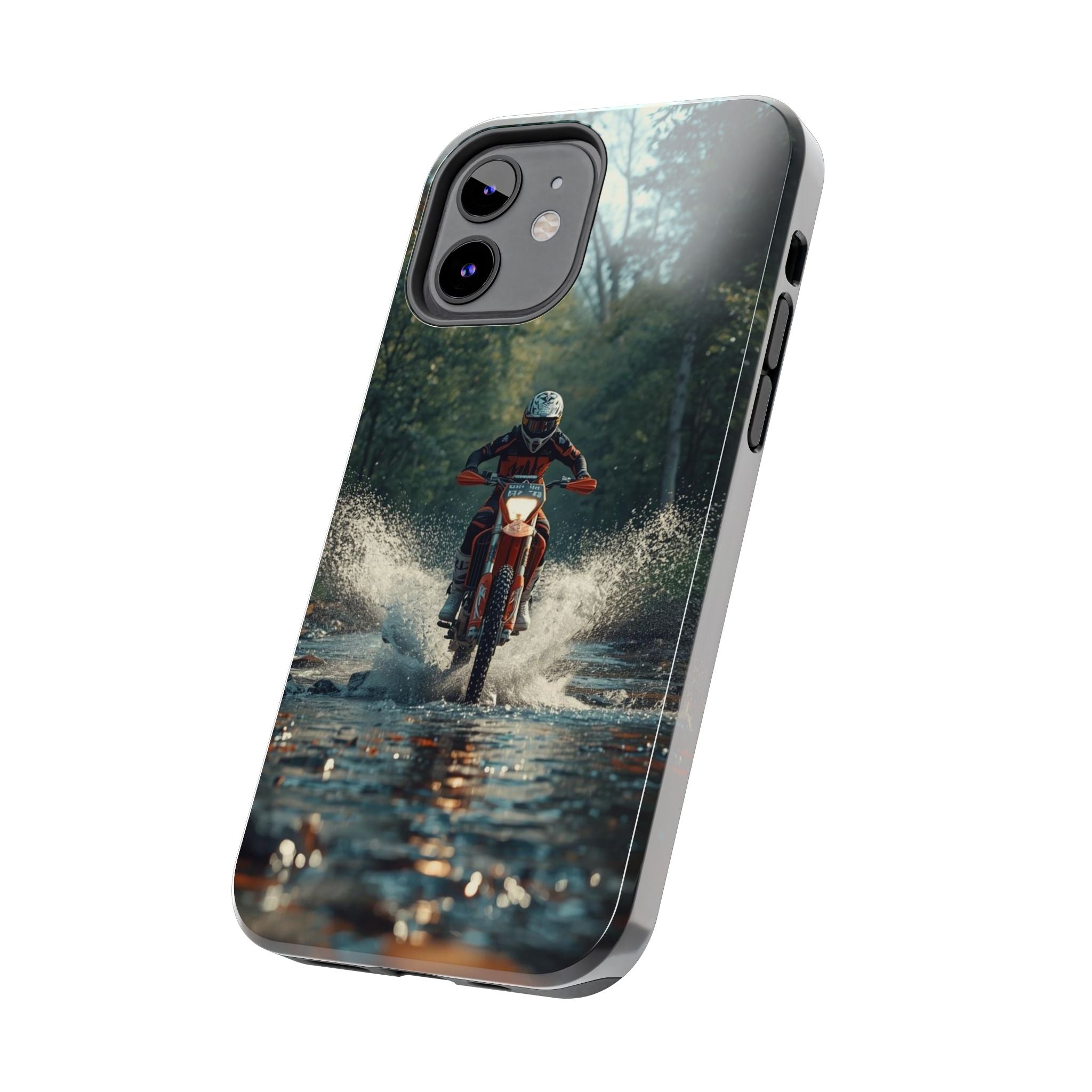 Motorcycle Adventure Tough Phone Case — Rider Splash Protection