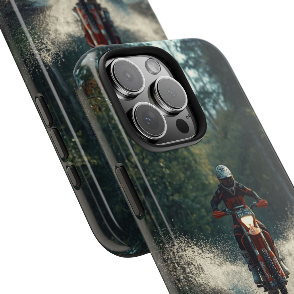 Motorcycle Adventure Tough Phone Case — Rider Splash Protection