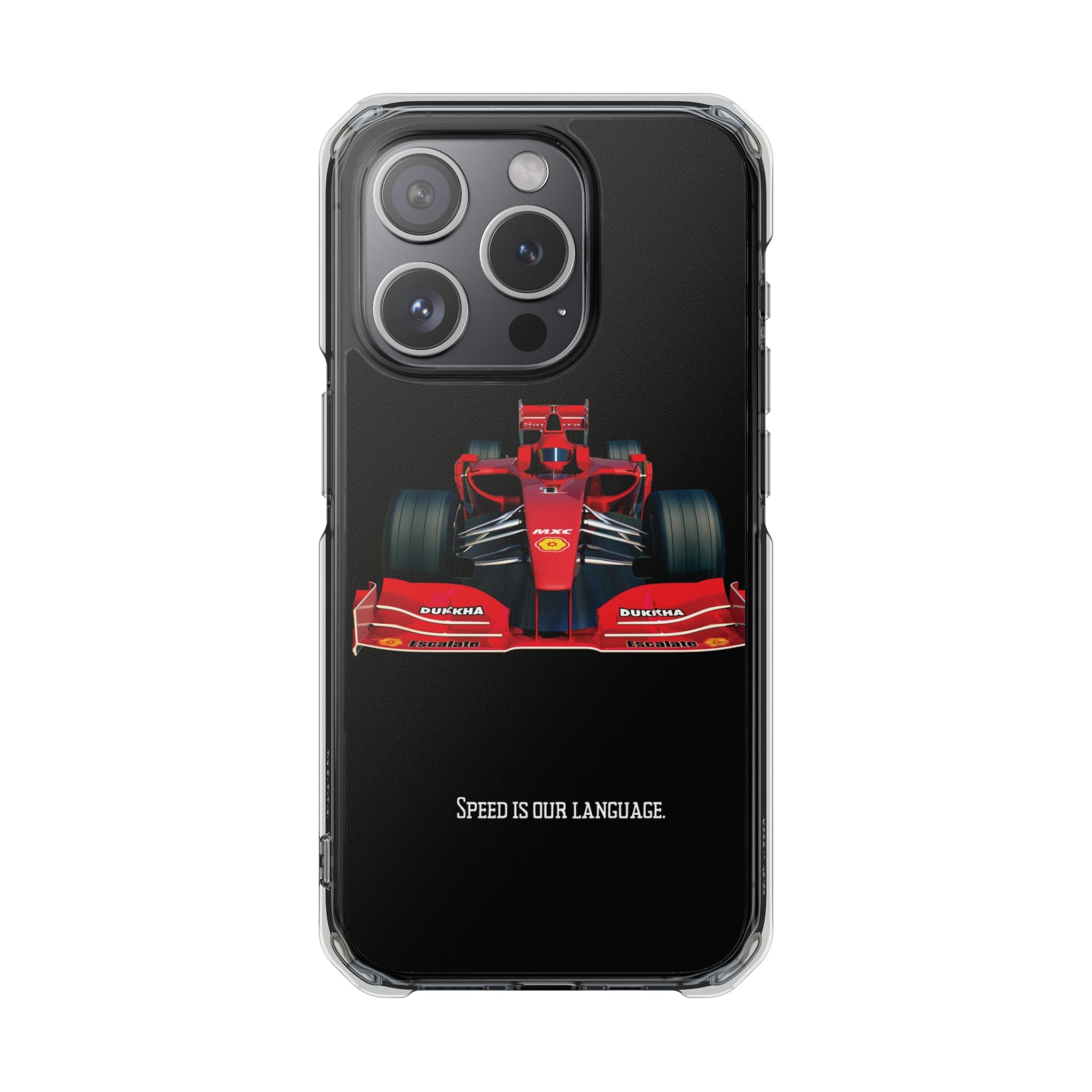 Formula 1 Phone Case — Magnetic Clear Impact Case