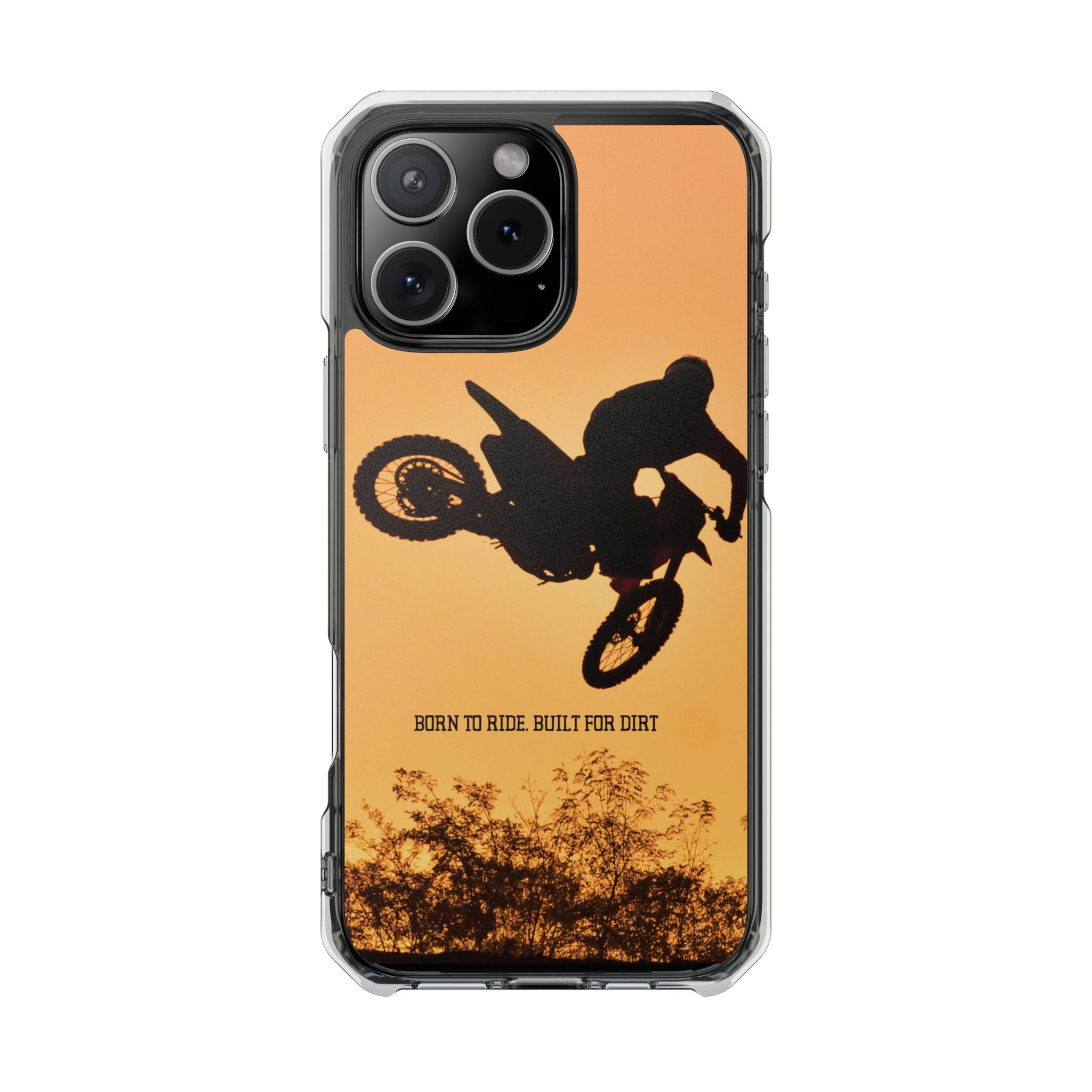 Magnetic Clear Impact Case — Slim Transparent Phone Protection