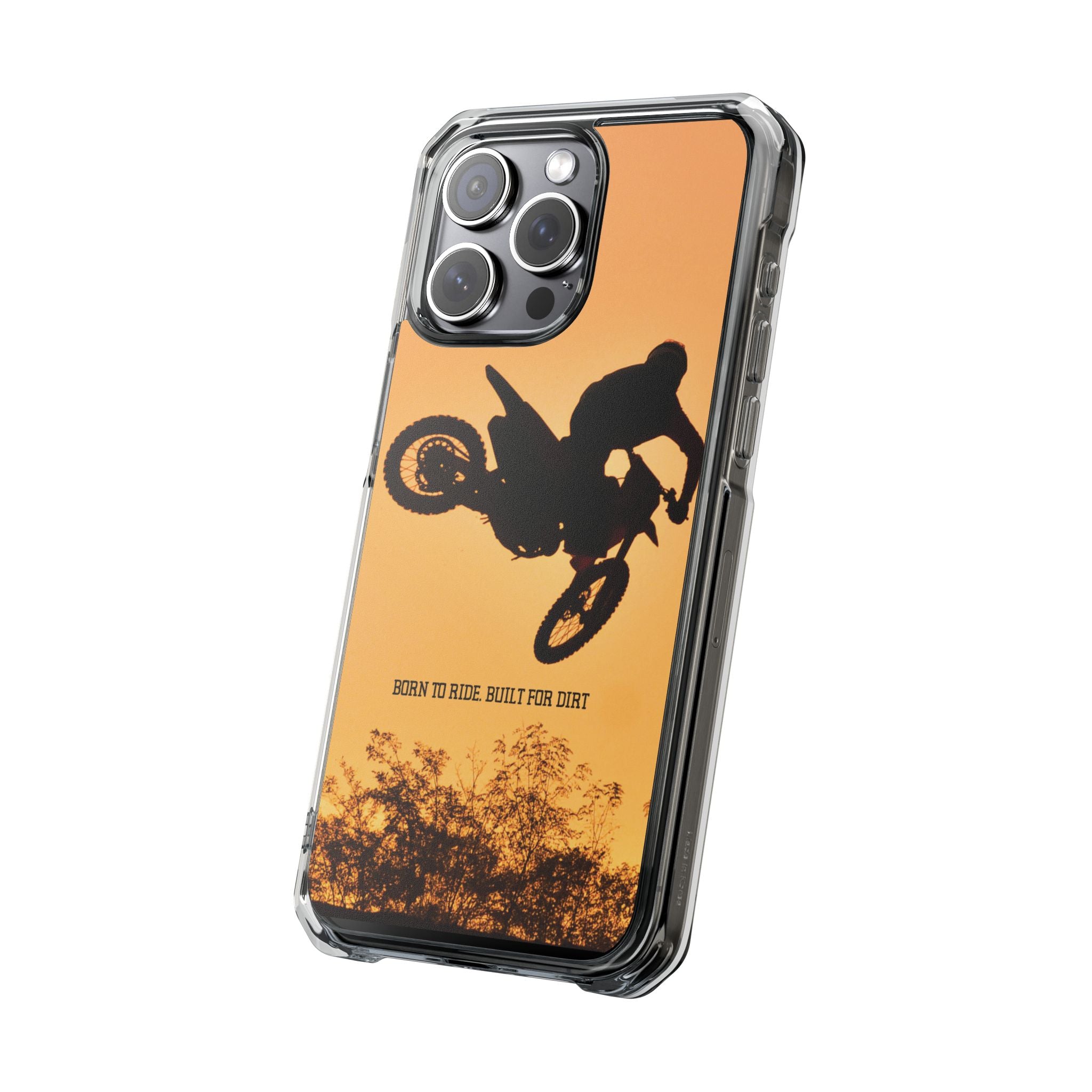 Magnetic Clear Impact Case — Slim Transparent Phone Protection