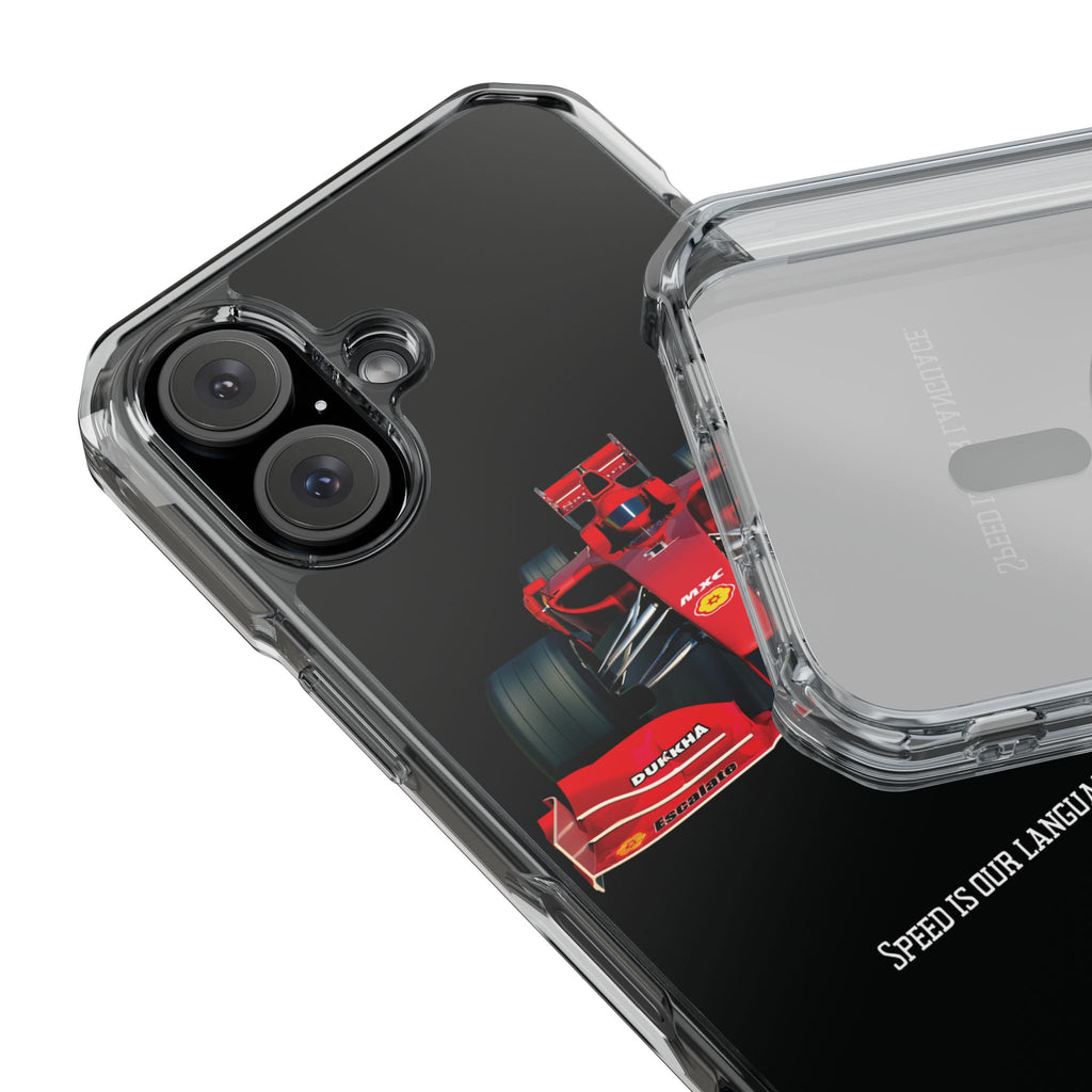 Formula 1 Phone Case — Magnetic Clear Impact Case