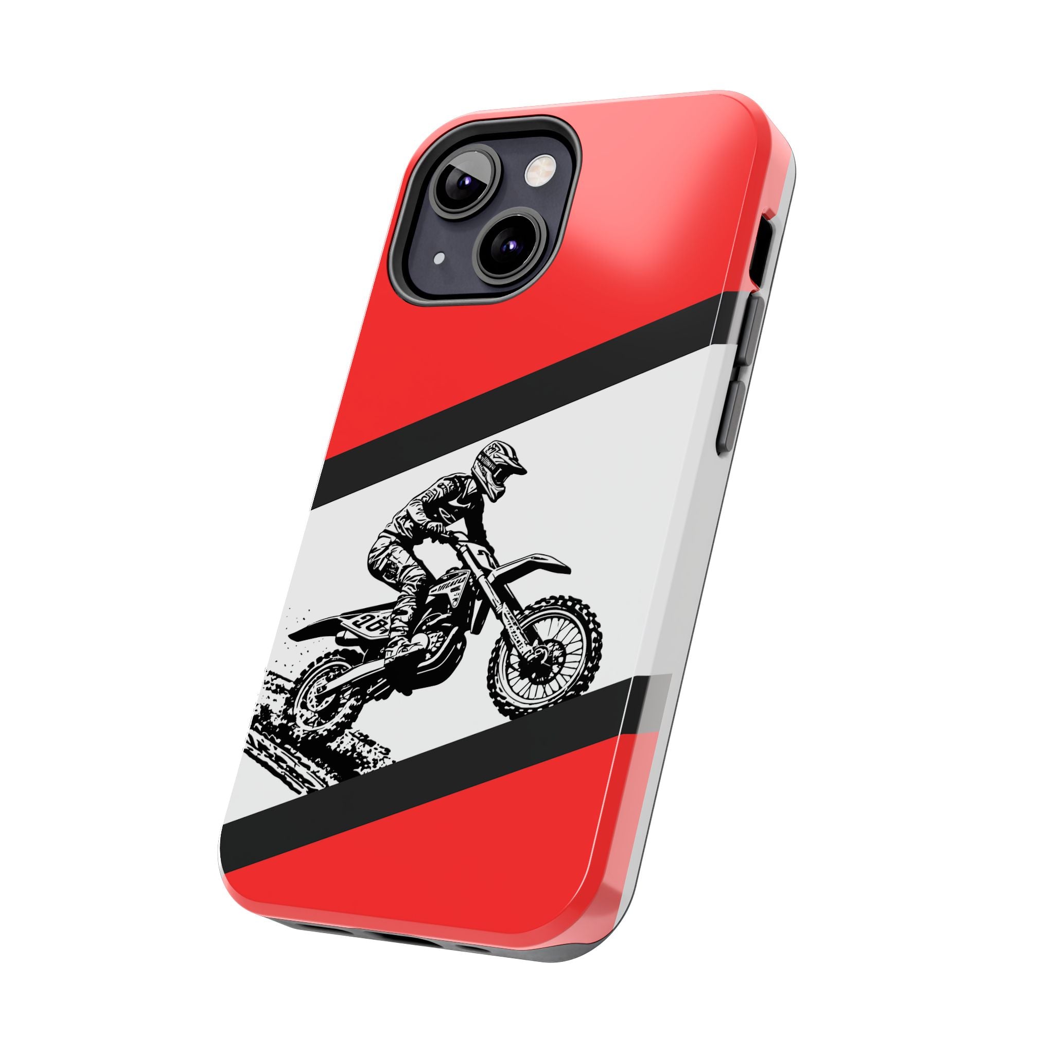 Honda Muddy Dirtbike Tough Phone Case