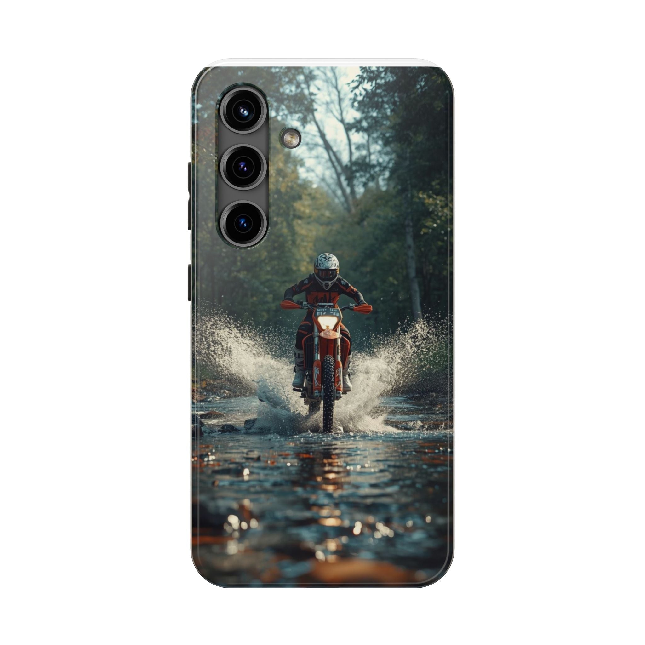 Motorcycle Adventure Tough Phone Case — Rider Splash Protection