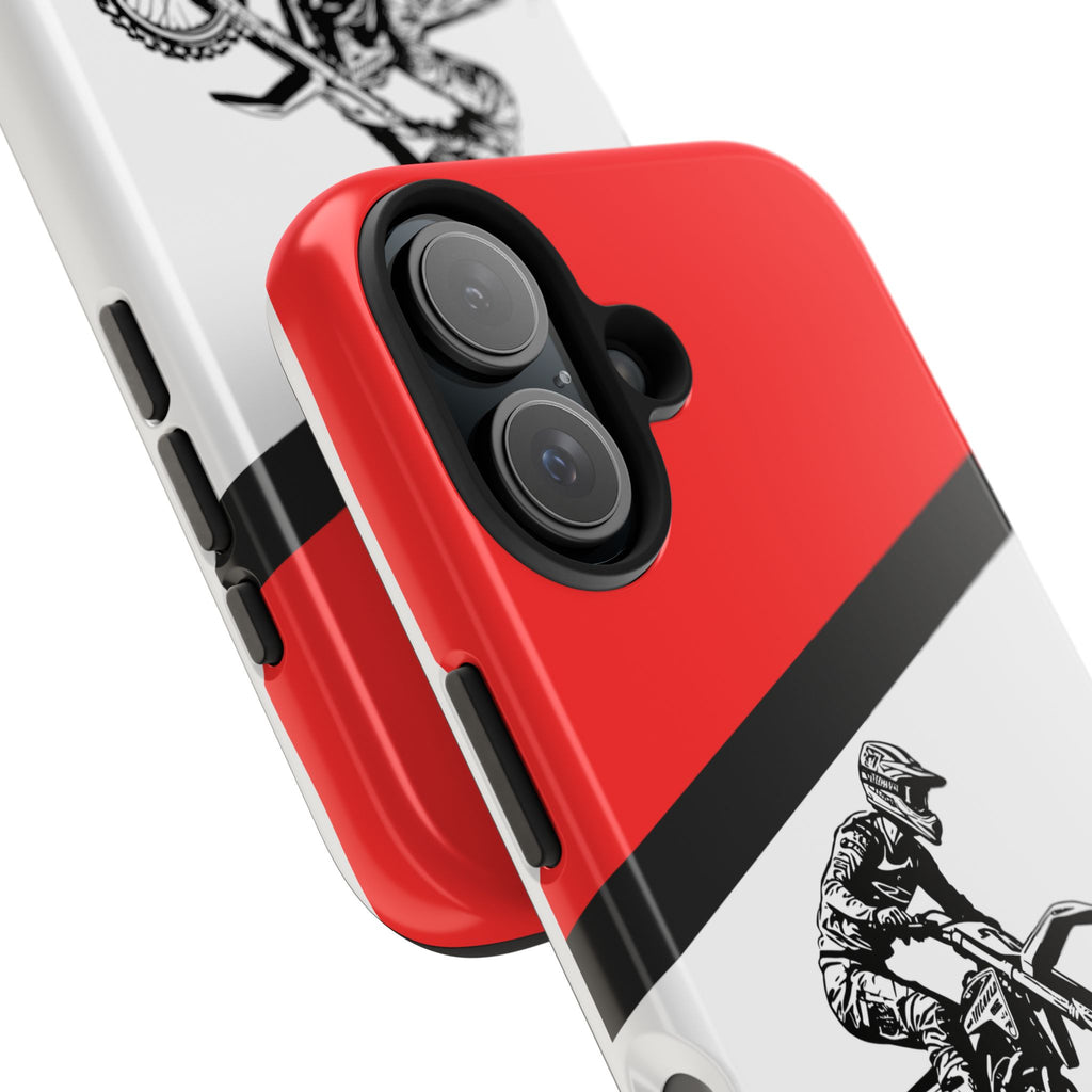 Honda Muddy Dirtbike Tough Phone Case