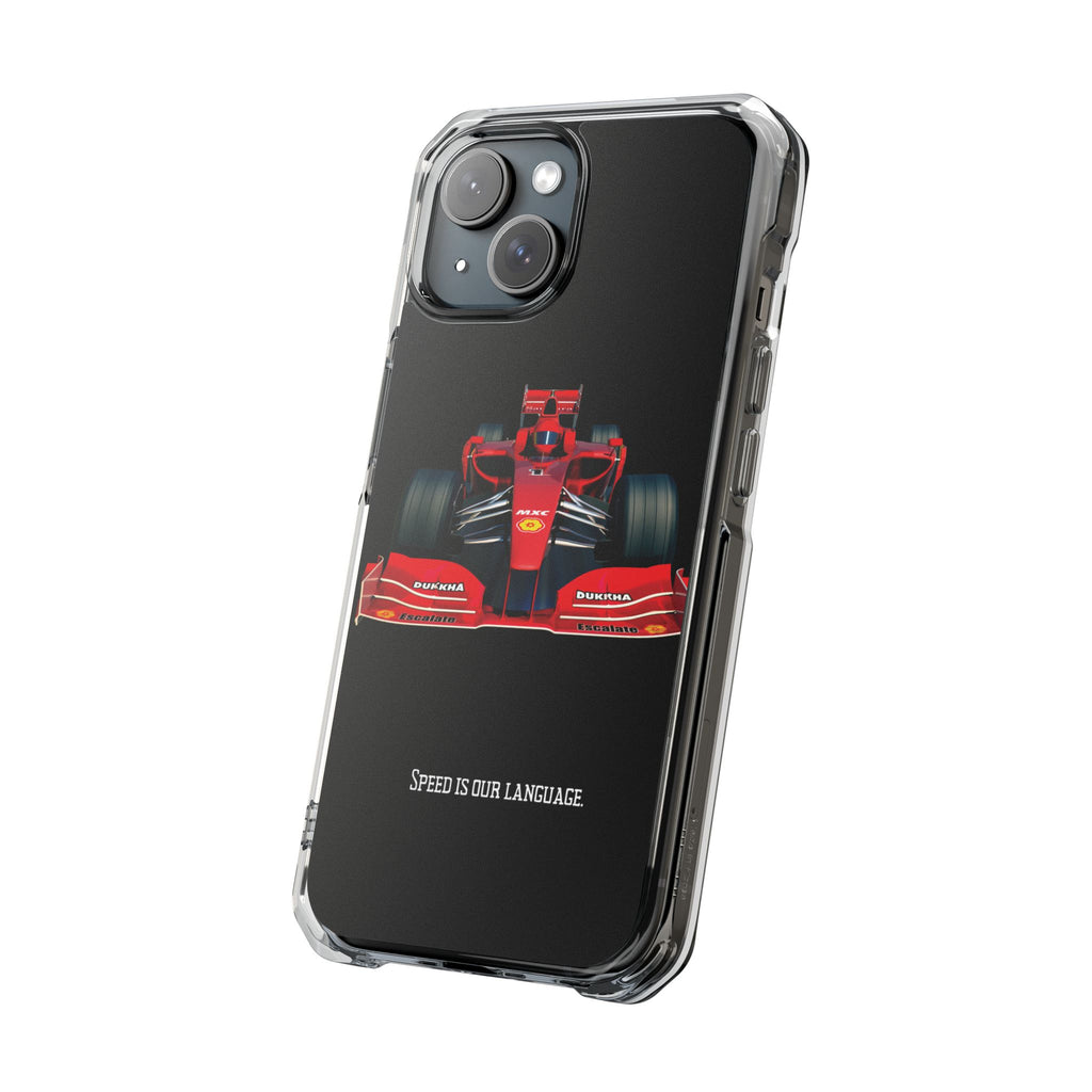 Formula 1 Phone Case — Magnetic Clear Impact Case