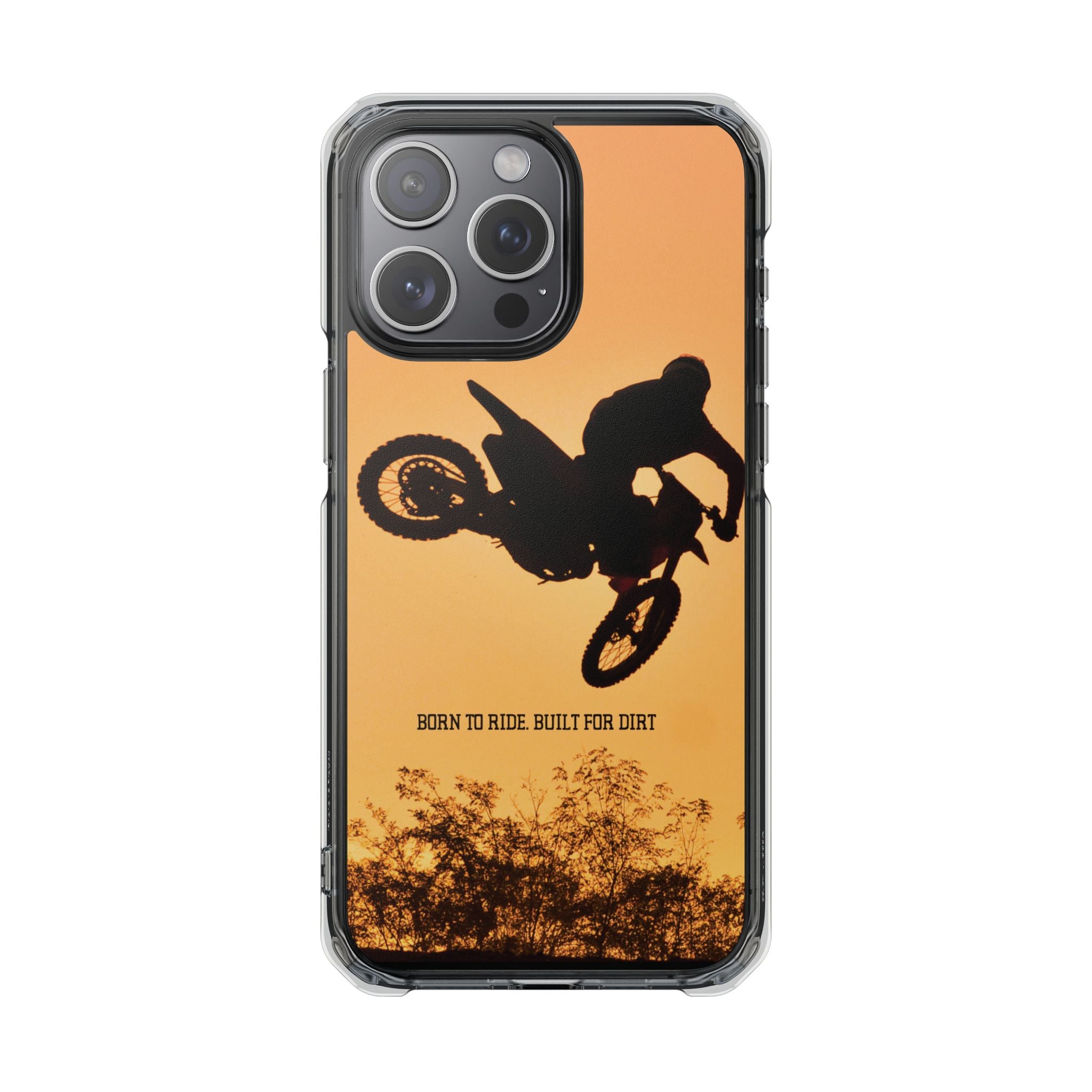 Magnetic Clear Impact Case — Slim Transparent Phone Protection