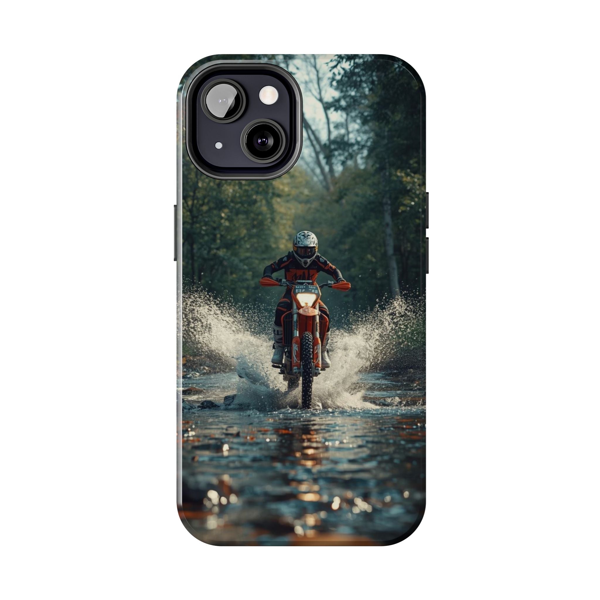 Motorcycle Adventure Tough Phone Case — Rider Splash Protection