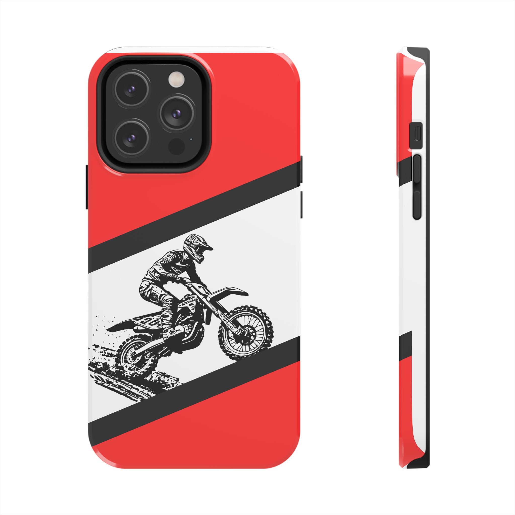 Honda Muddy Dirtbike Tough Phone Case