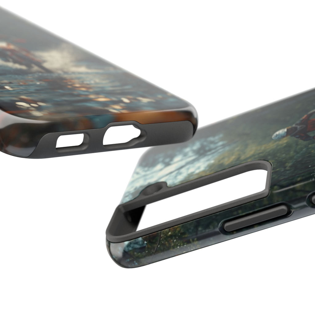 Motorcycle Adventure Tough Phone Case — Rider Splash Protection