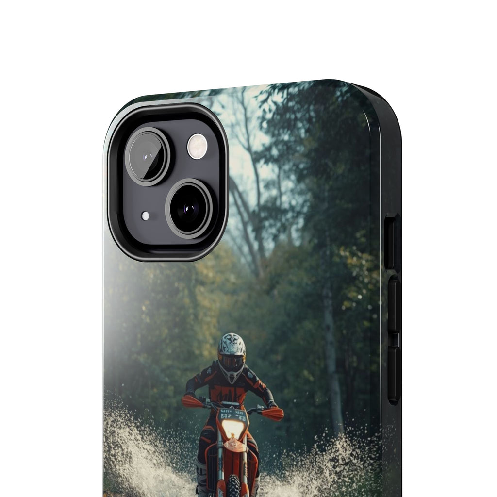 Motorcycle Adventure Tough Phone Case — Rider Splash Protection
