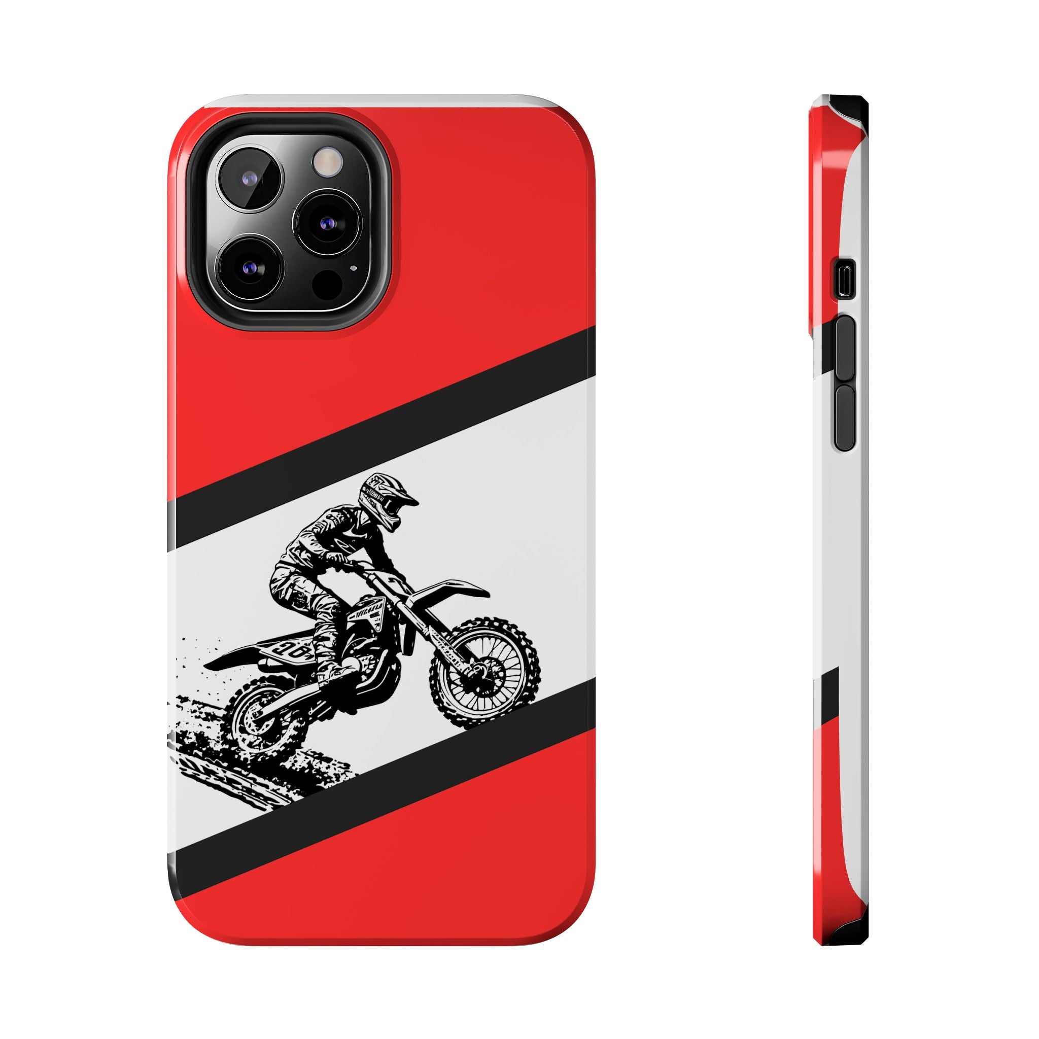 Honda Muddy Dirtbike Tough Phone Case