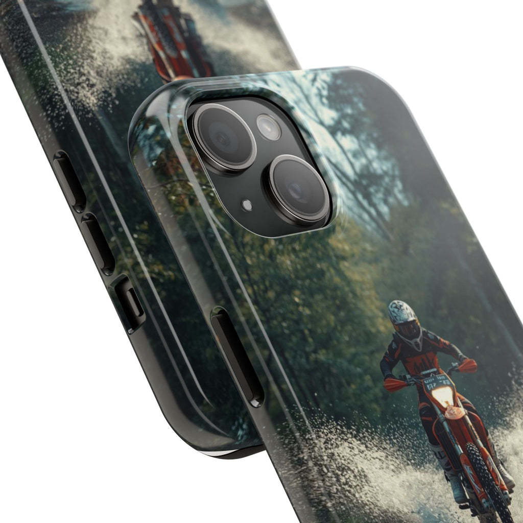 Motorcycle Adventure Tough Phone Case — Rider Splash Protection