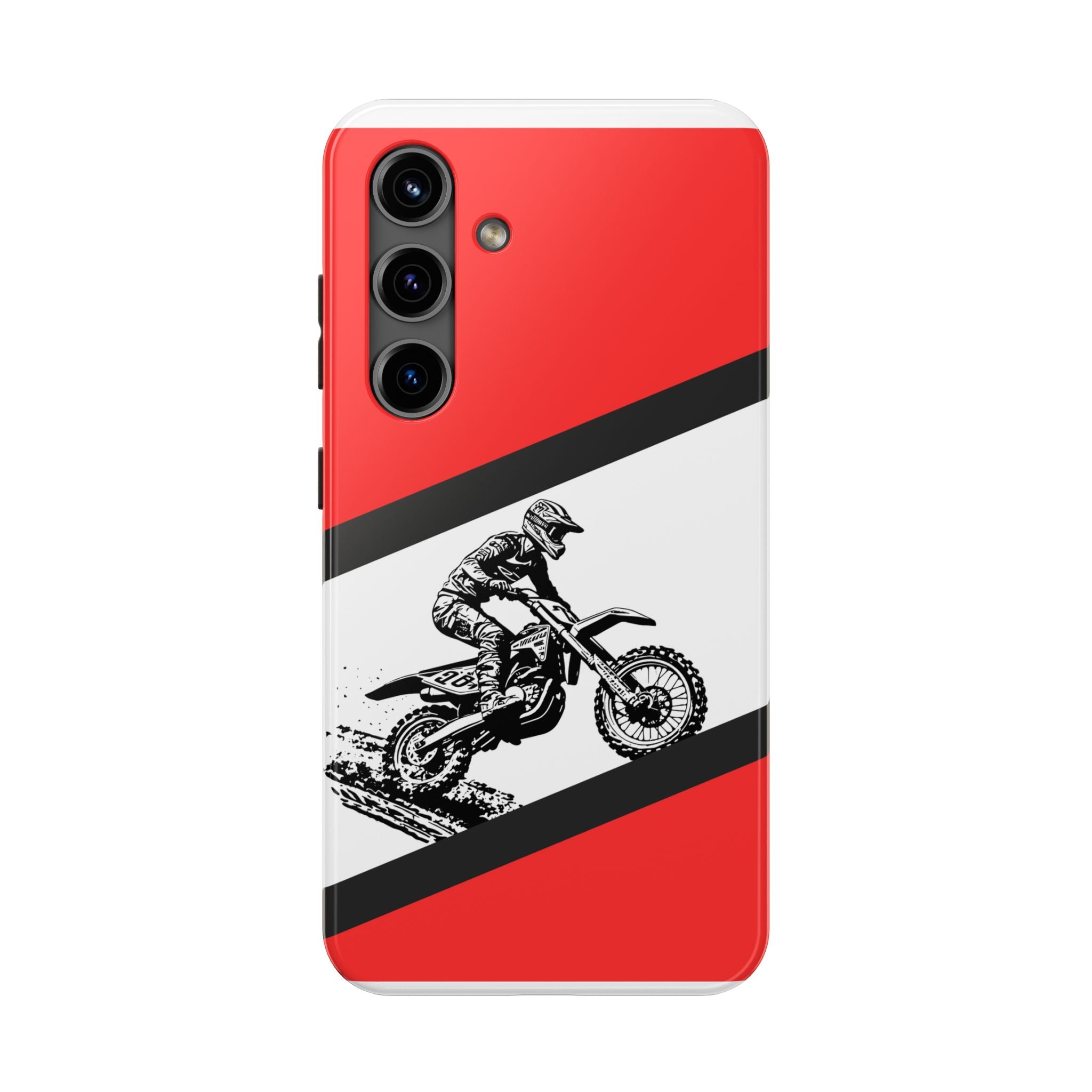 Honda Muddy Dirtbike Tough Phone Case