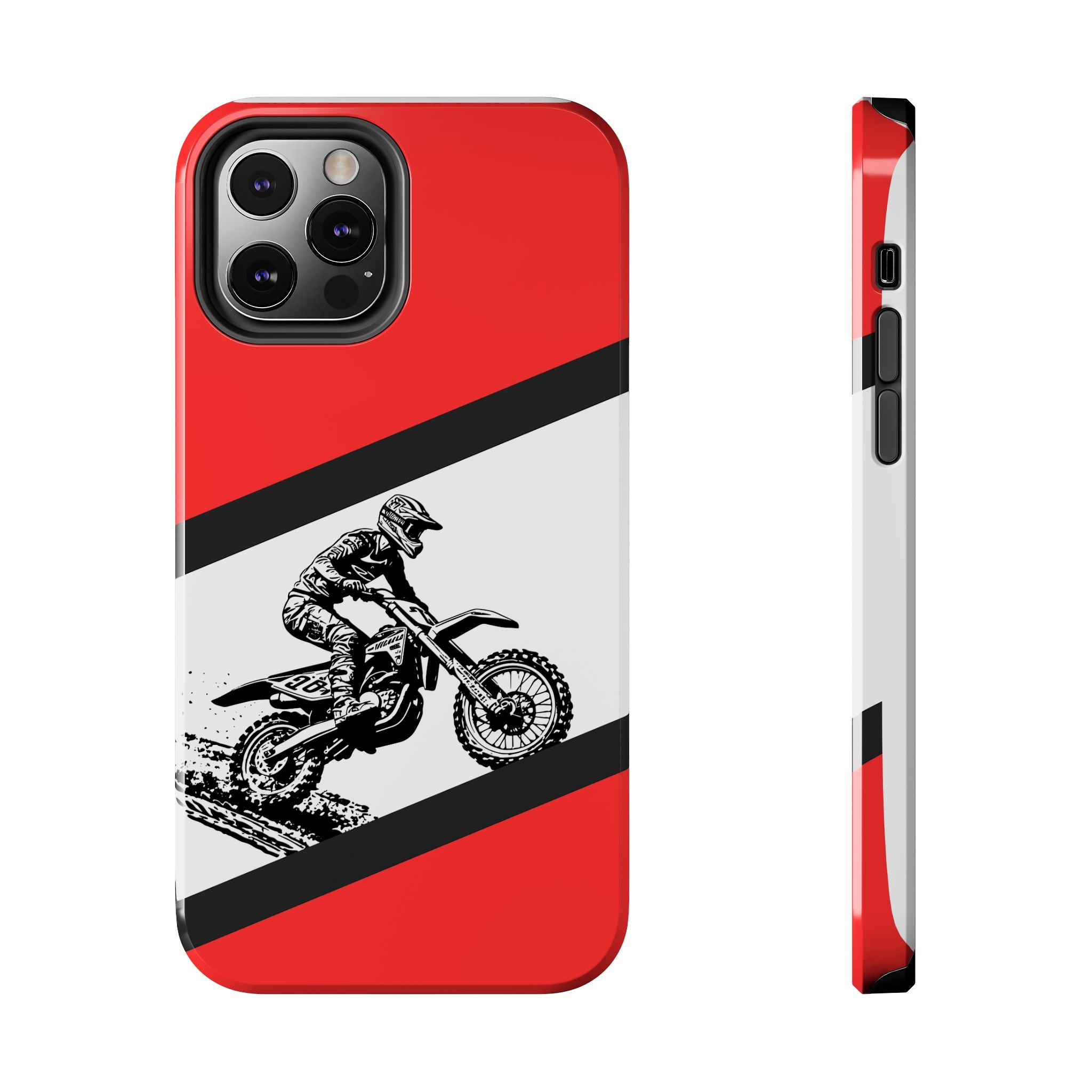 Honda Muddy Dirtbike Tough Phone Case