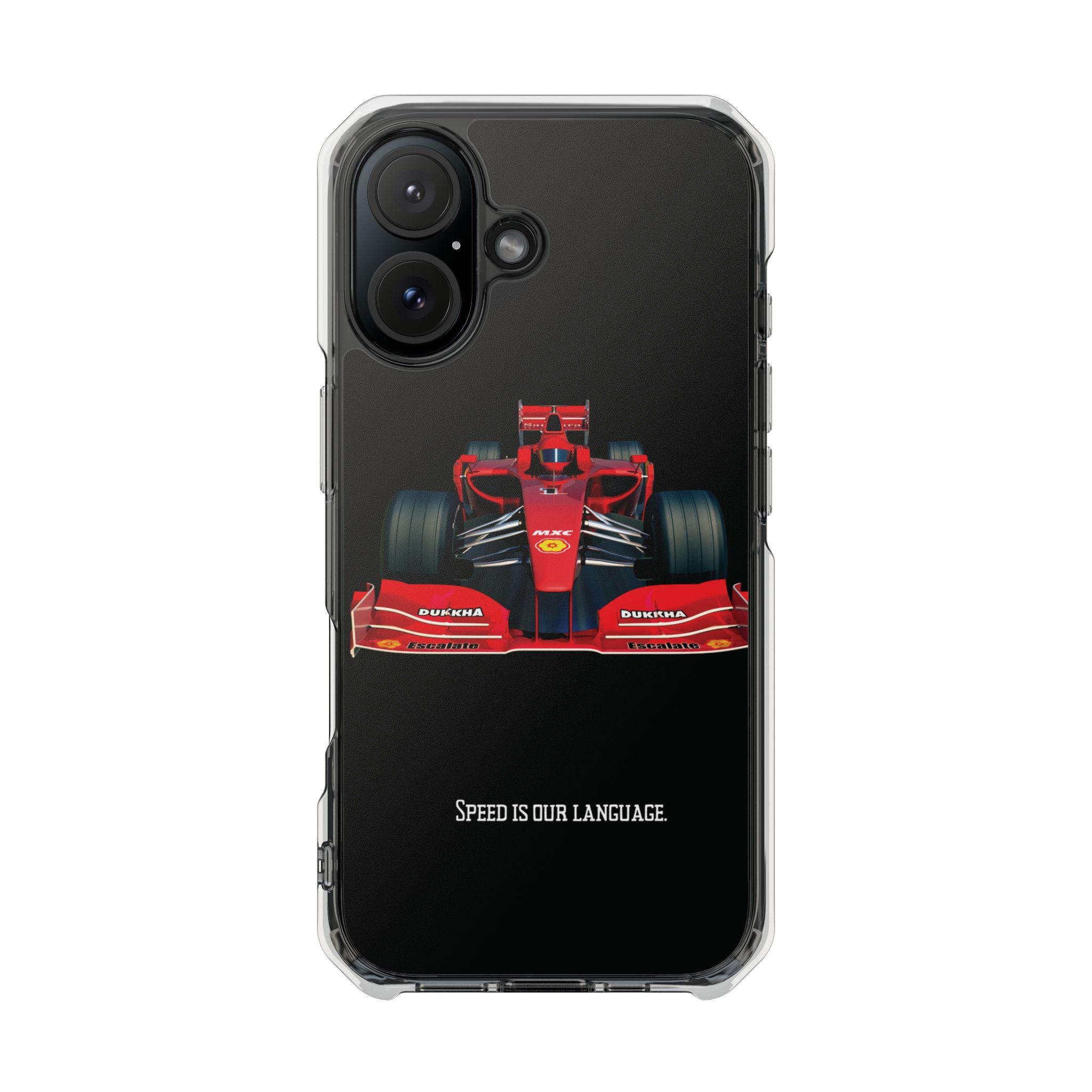 Formula 1 Phone Case — Magnetic Clear Impact Case
