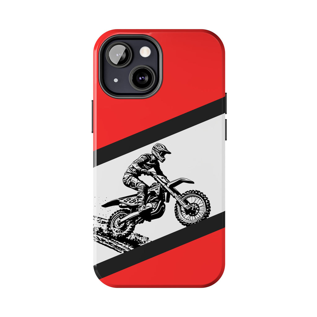 Honda Muddy Dirtbike Tough Phone Case