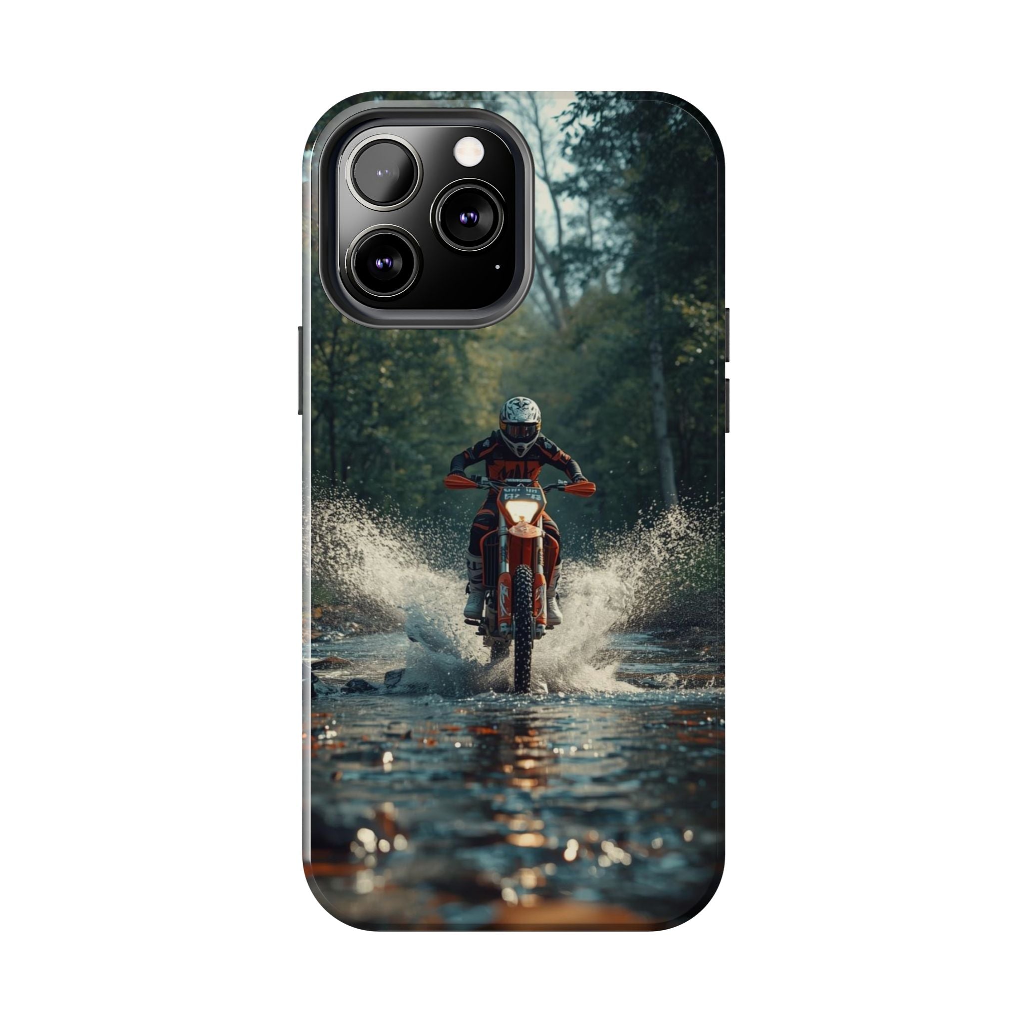 Motorcycle Adventure Tough Phone Case — Rider Splash Protection