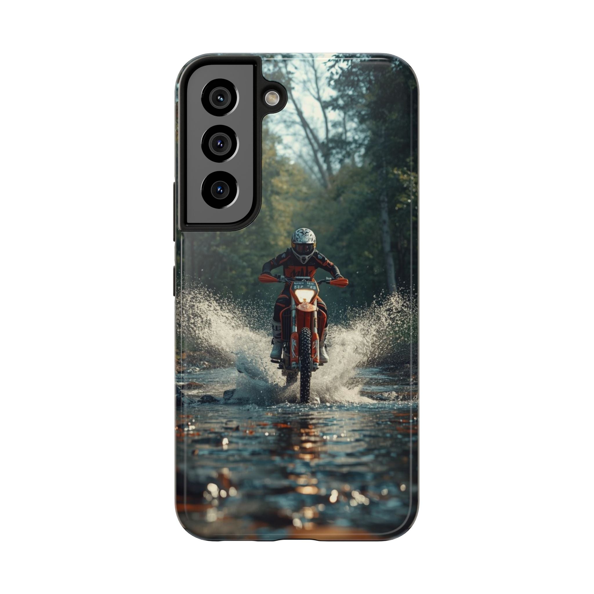 Motorcycle Adventure Tough Phone Case — Rider Splash Protection