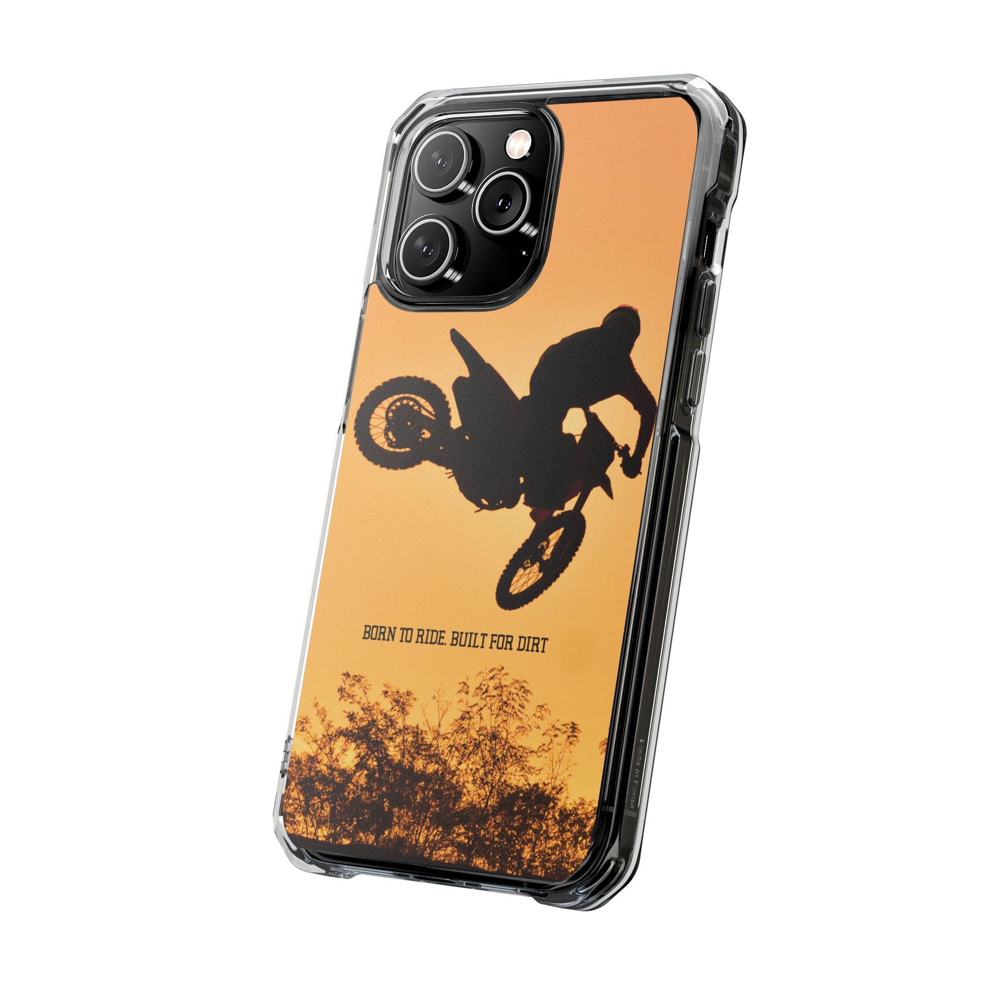 Magnetic Clear Impact Case — Slim Transparent Phone Protection