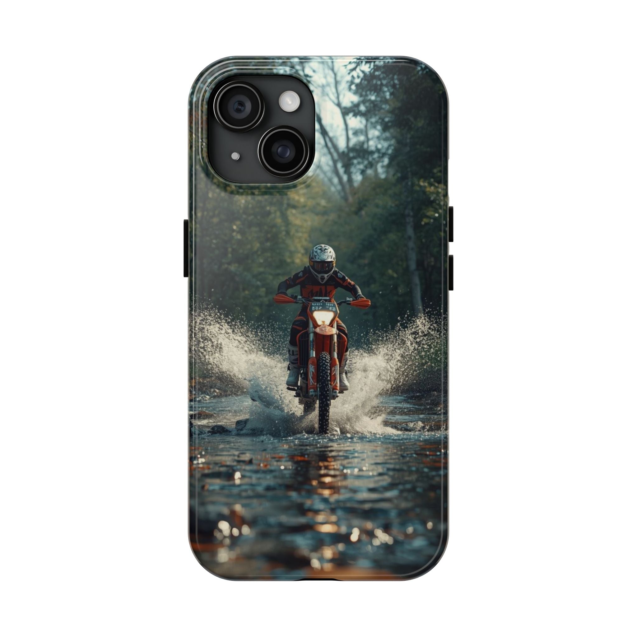 Motorcycle Adventure Tough Phone Case — Rider Splash Protection
