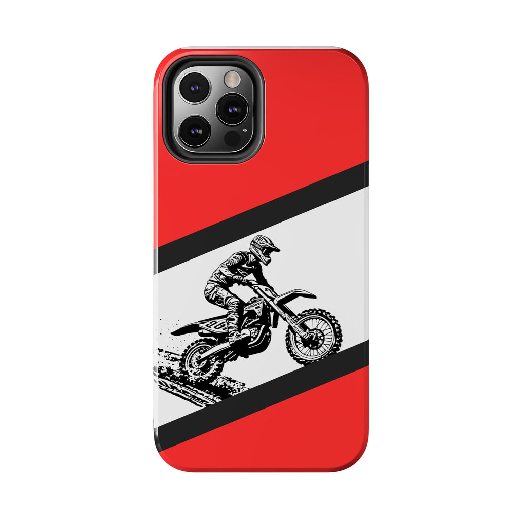 Honda Muddy Dirtbike Tough Phone Case