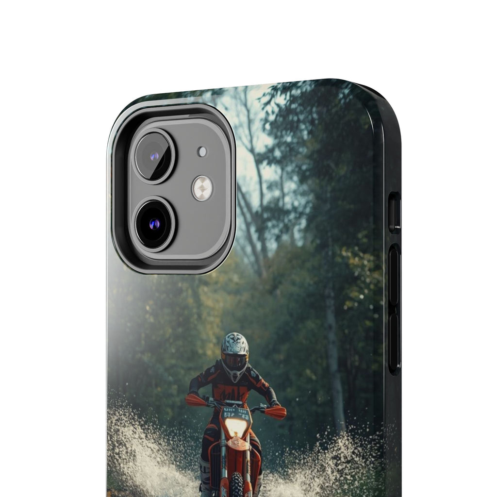Motorcycle Adventure Tough Phone Case — Rider Splash Protection